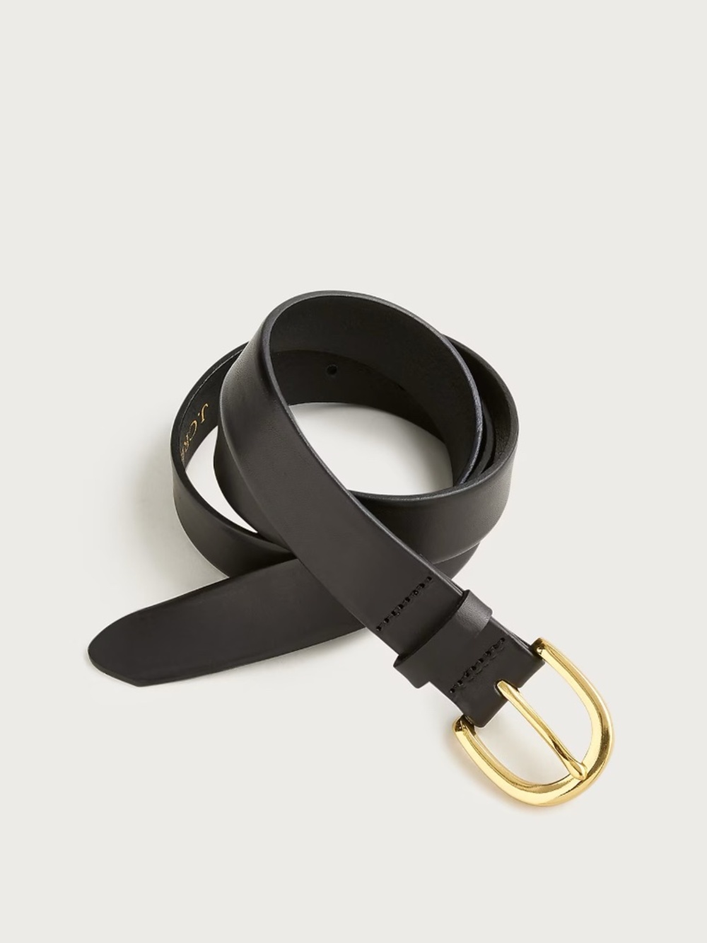 J. Crew Classic Belt in Italian Leather NWT - Picture 2 of 5